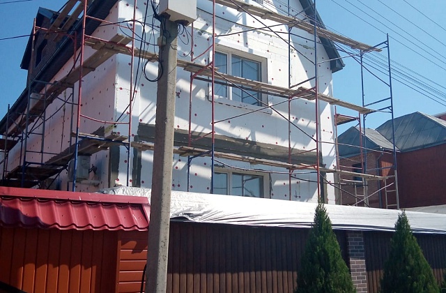Утепление фасада дома – Ростов-на-Дону