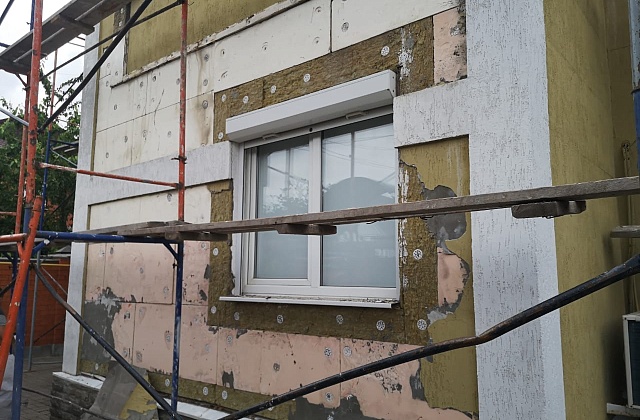 Утепление фасада дома в г. Ростов-на-Дону
