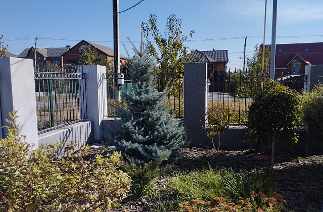 Ремонт кирпичного забора – п. Верхнетемерницкий